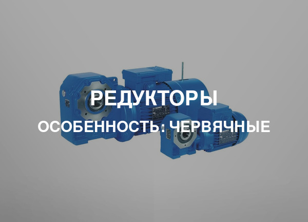 Особенность: Червячные